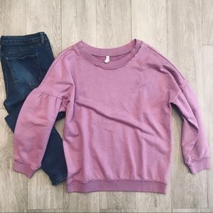 🆕 Free People Make It Count Solid Sweatshirt